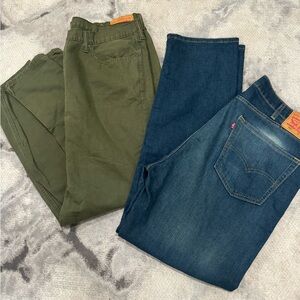 NWOT Men’s Levi’s Jeans Bundle (2 pieces) W40 L32